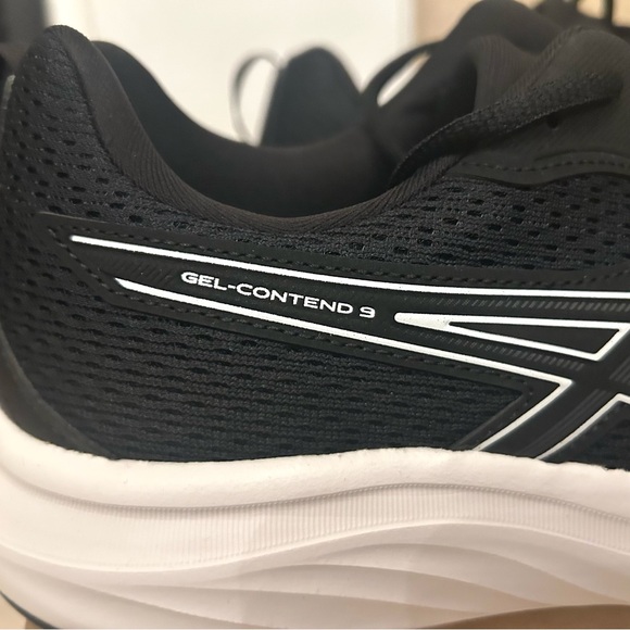NWT New in Box ASICS Men's Gel Contend 9 Black Running Shoes - Picture 4 of 16